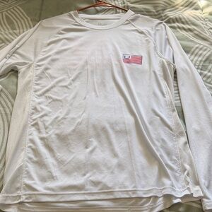 Huk men’s small White Long Sleeve Men's Shirt